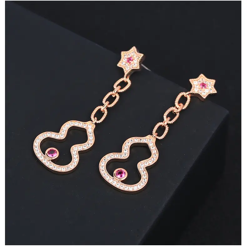 2022 Geometry Star Tassel Earrings Women S925 Silver — feature 34