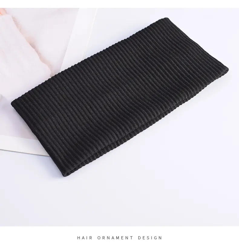 Korean Knitted Hair Band for Women with Sweat Absorbance — feature 15
