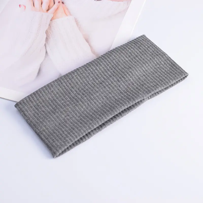 Korean Knitted Hair Band for Women with Sweat Absorbance - Image 11