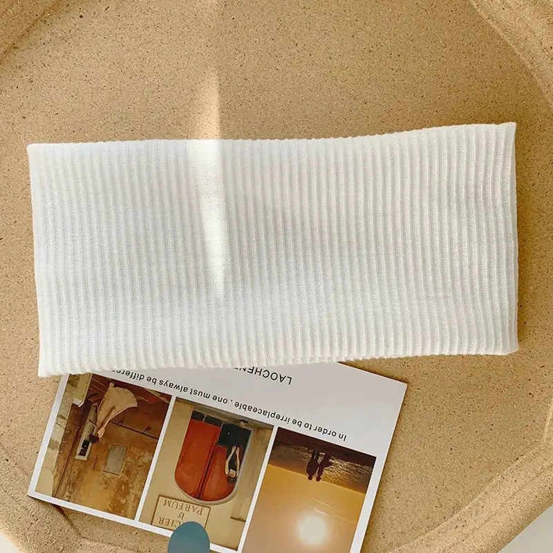 Korean Knitted Hair Band for Women with Sweat Absorbance - Image 13