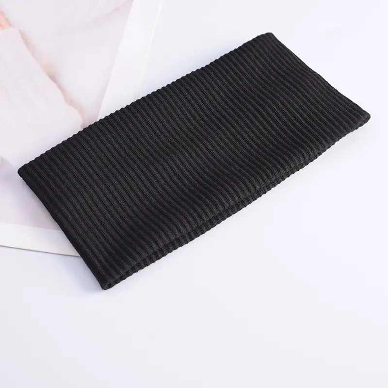 Korean Knitted Hair Band for Women with Sweat Absorbance - Image 2