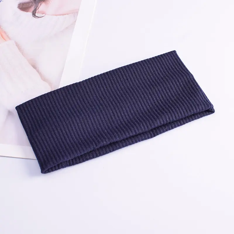 Korean Knitted Hair Band for Women with Sweat Absorbance - Image 5