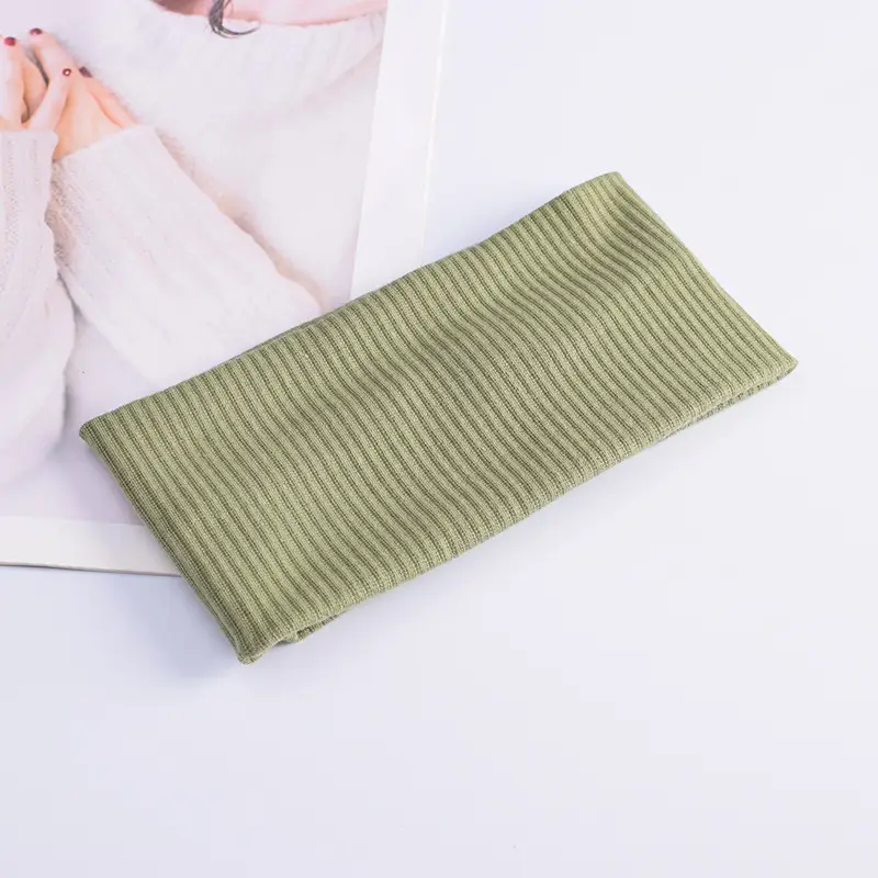 Korean Knitted Hair Band for Women with Sweat Absorbance - Image 7