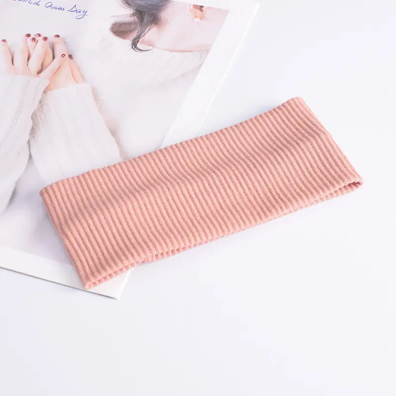 Korean Knitted Hair Band for Women with Sweat Absorbance - Image 8