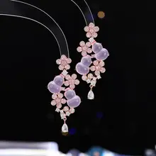 Zircon Leaf Pin Buckle for Women Autumn Winter — feature 21