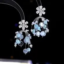 Zircon Leaf Pin Buckle for Women Autumn Winter — feature 3