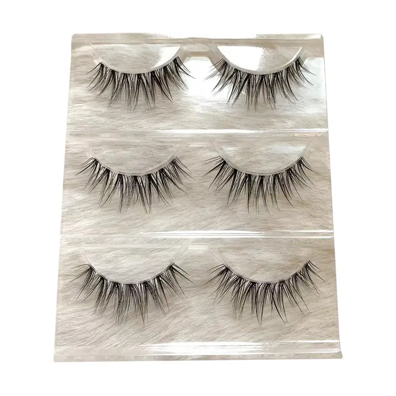 False Eyelashes Super Photogenic Fishtail Swallowtail Transparent Manga Style - Image 5