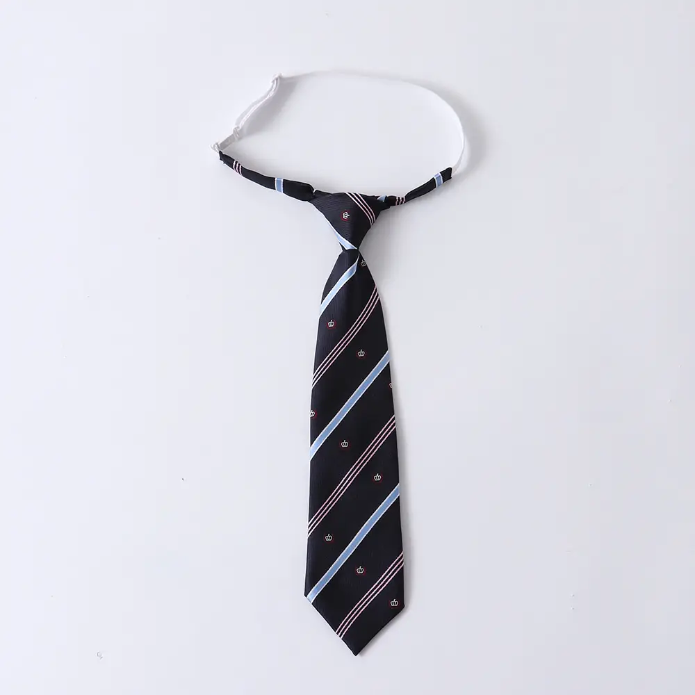 Maroon Japanese JK Tie Student Uniform Crown - Image 7