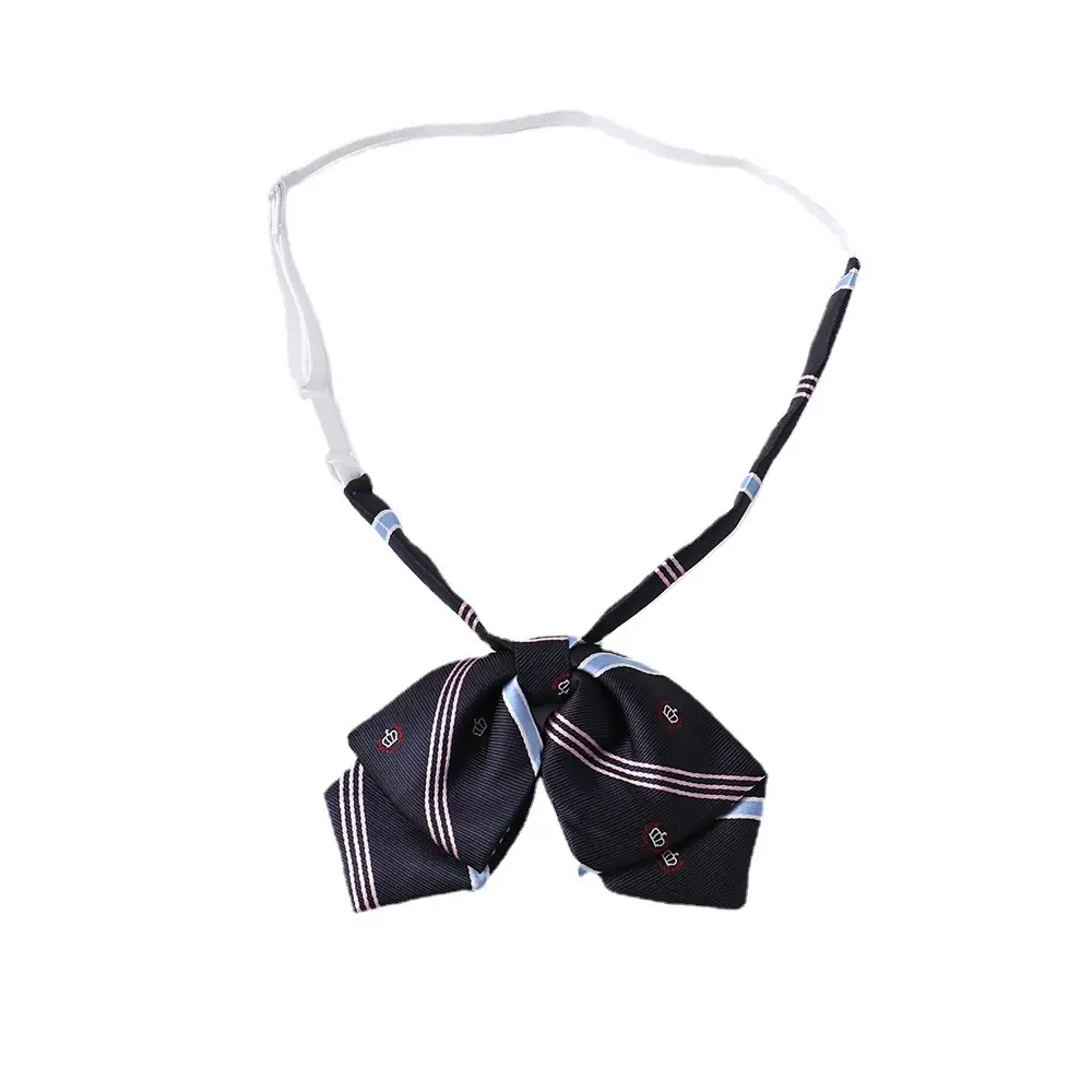 Maroon Japanese JK Tie Student Uniform Crown - Image 14