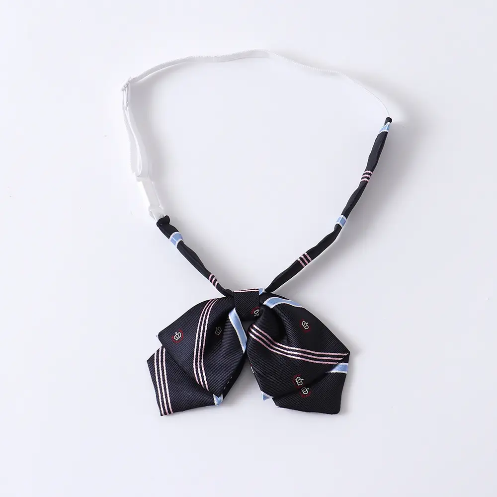 Maroon Japanese JK Tie Student Uniform Crown - Image 10