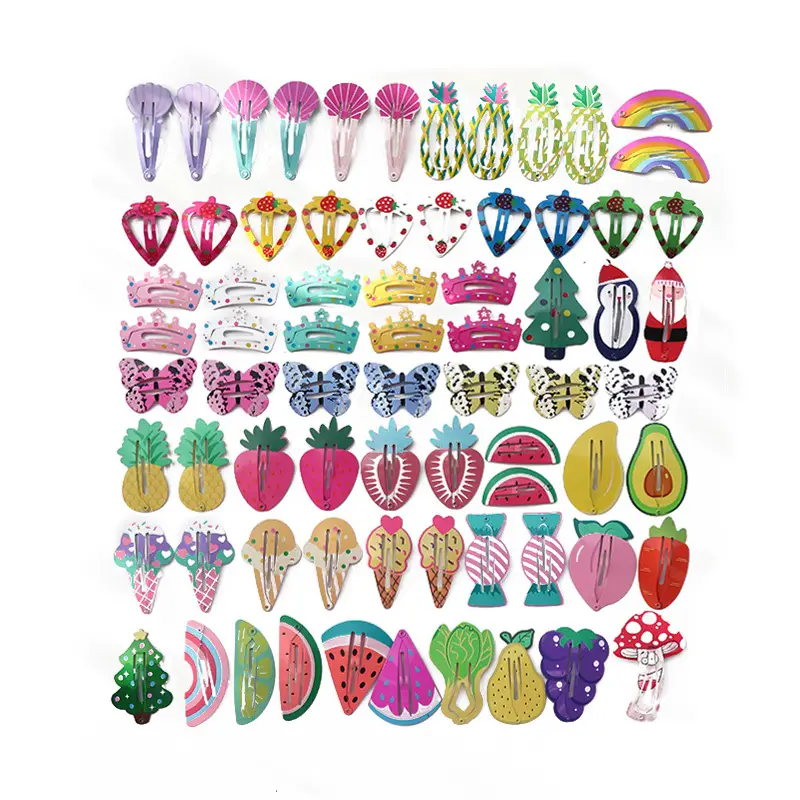 Kids Cross-Clip Hair Accessories Set for Girls - Image 54