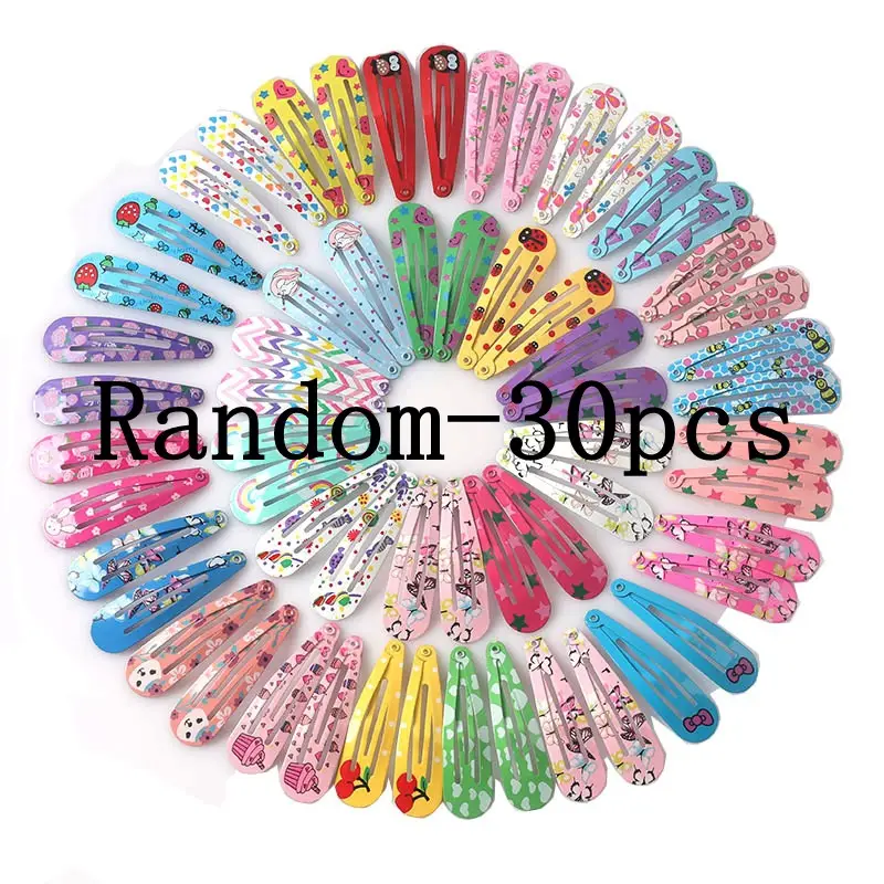 Kids Cross-Clip Hair Accessories Set for Girls - Image 2