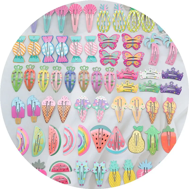 Kids Cross-Clip Hair Accessories Set for Girls - Image 4