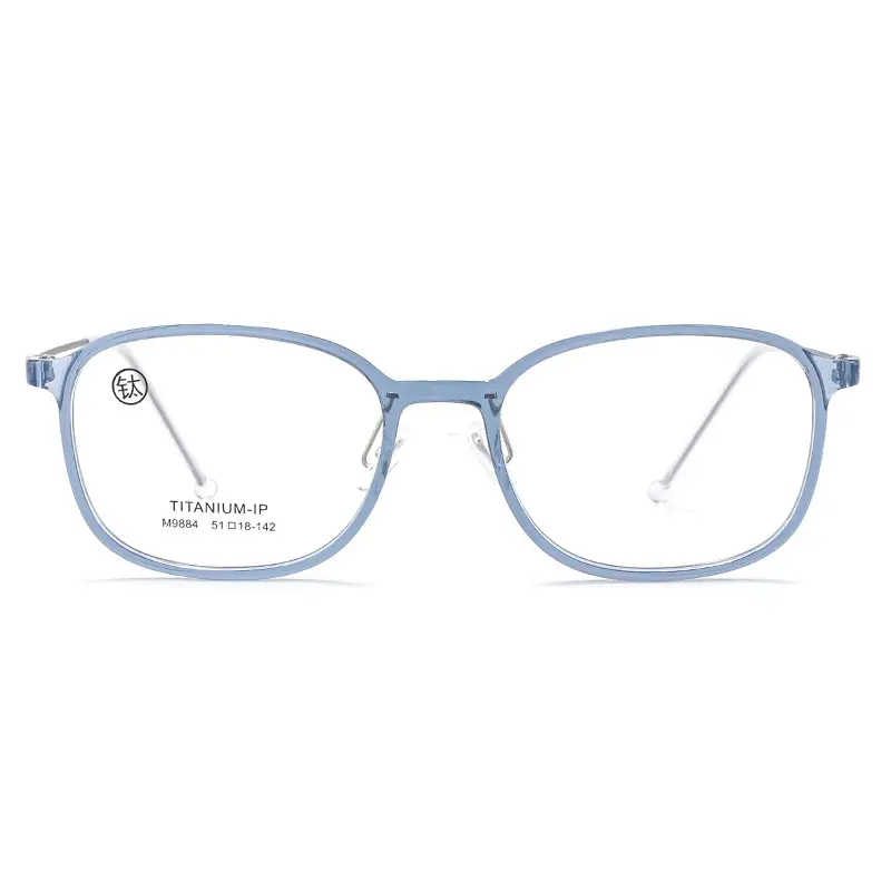 Transparent Titanium Glasses for Girls, 134mm Frame, 43mm Lens - Image 9