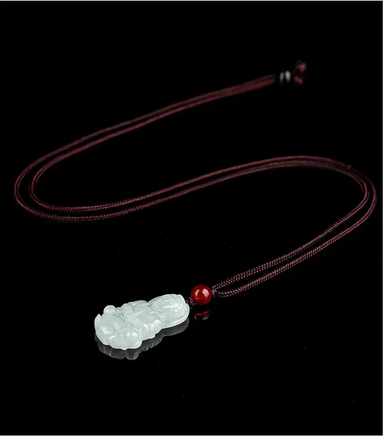 Natural Burmese Jade Buddha Pendant for Men Women — feature 8