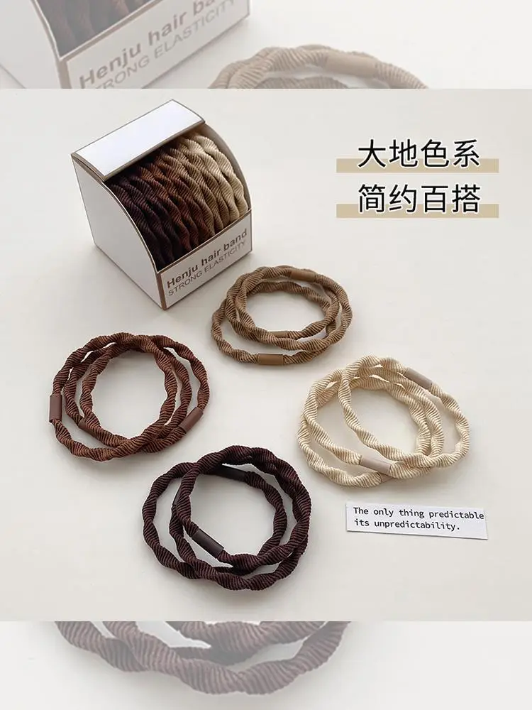 Rubber Band Hair Ties for Women 2022 New High Elasticity - Image 6