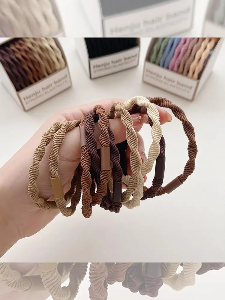 Rubber Band Hair Ties for Women 2022 New High Elasticity - Image 7