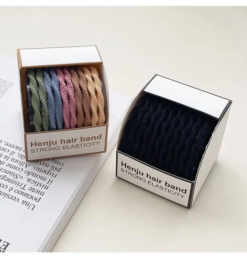 Rubber Band Hair Ties for Women 2022 New High Elasticity — feature 12