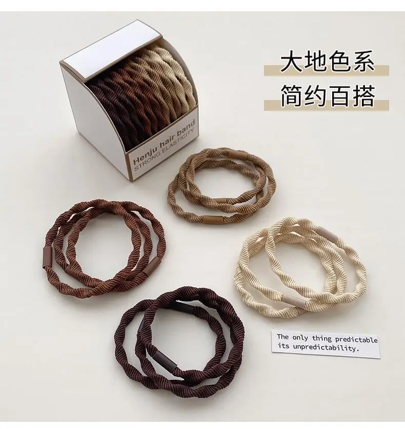 Rubber Band Hair Ties for Women 2022 New High Elasticity — feature 8