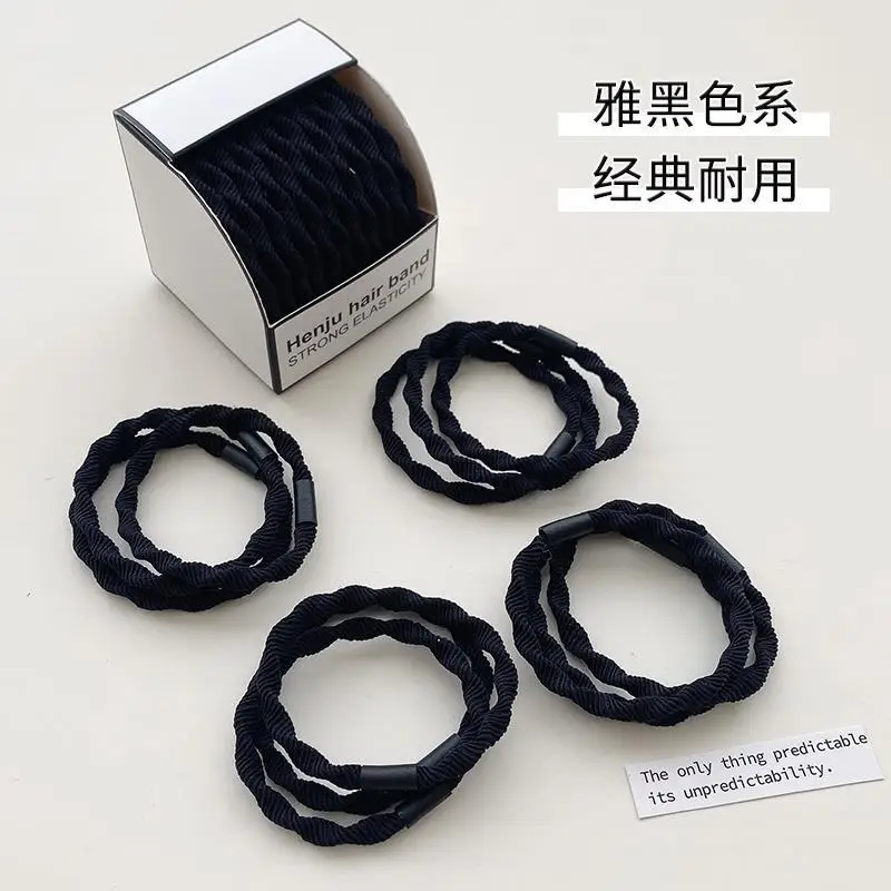 Rubber Band Hair Ties for Women 2022 New High Elasticity - Image 3