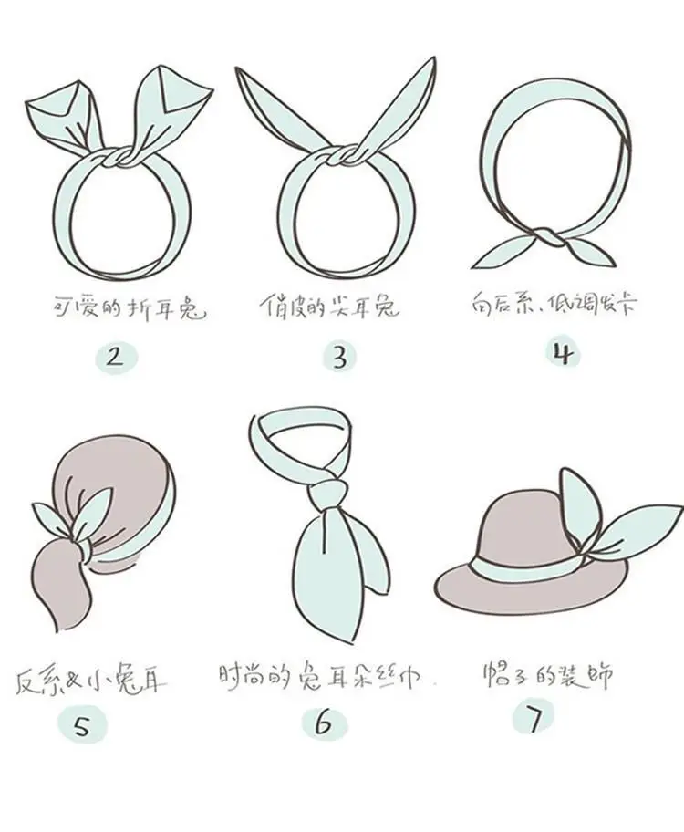 Korean Wide Brim Hair Band Solid Color Bow — feature 11