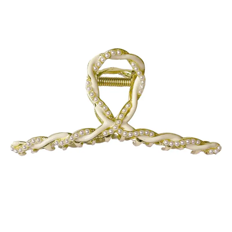 Korean Style Pearl Hair Clip for Women - Image 7