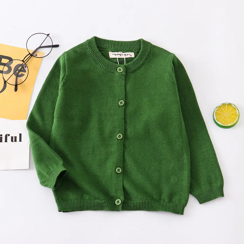 2022 New Men's Baby Sweater Pure Cotton Yellow - Image 4