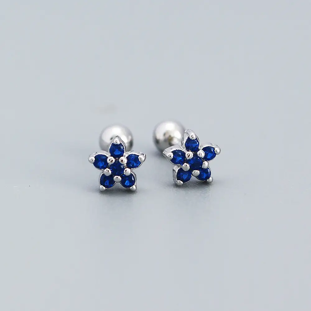 White gold (blue stone)