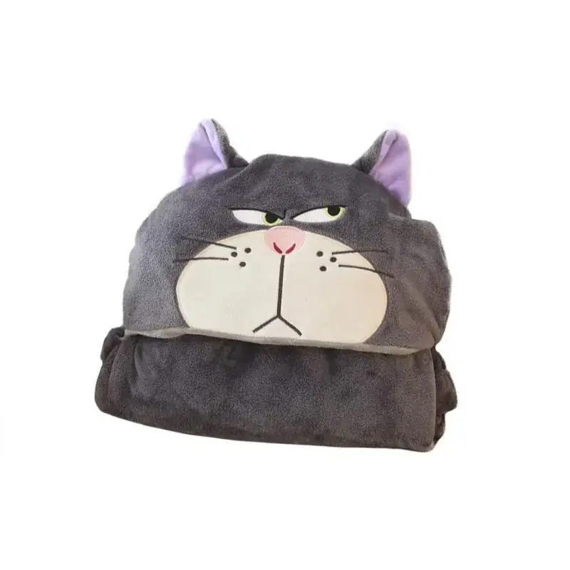 Lucifer Cat Hooded Blanket for Kids & Office Use - Image 6