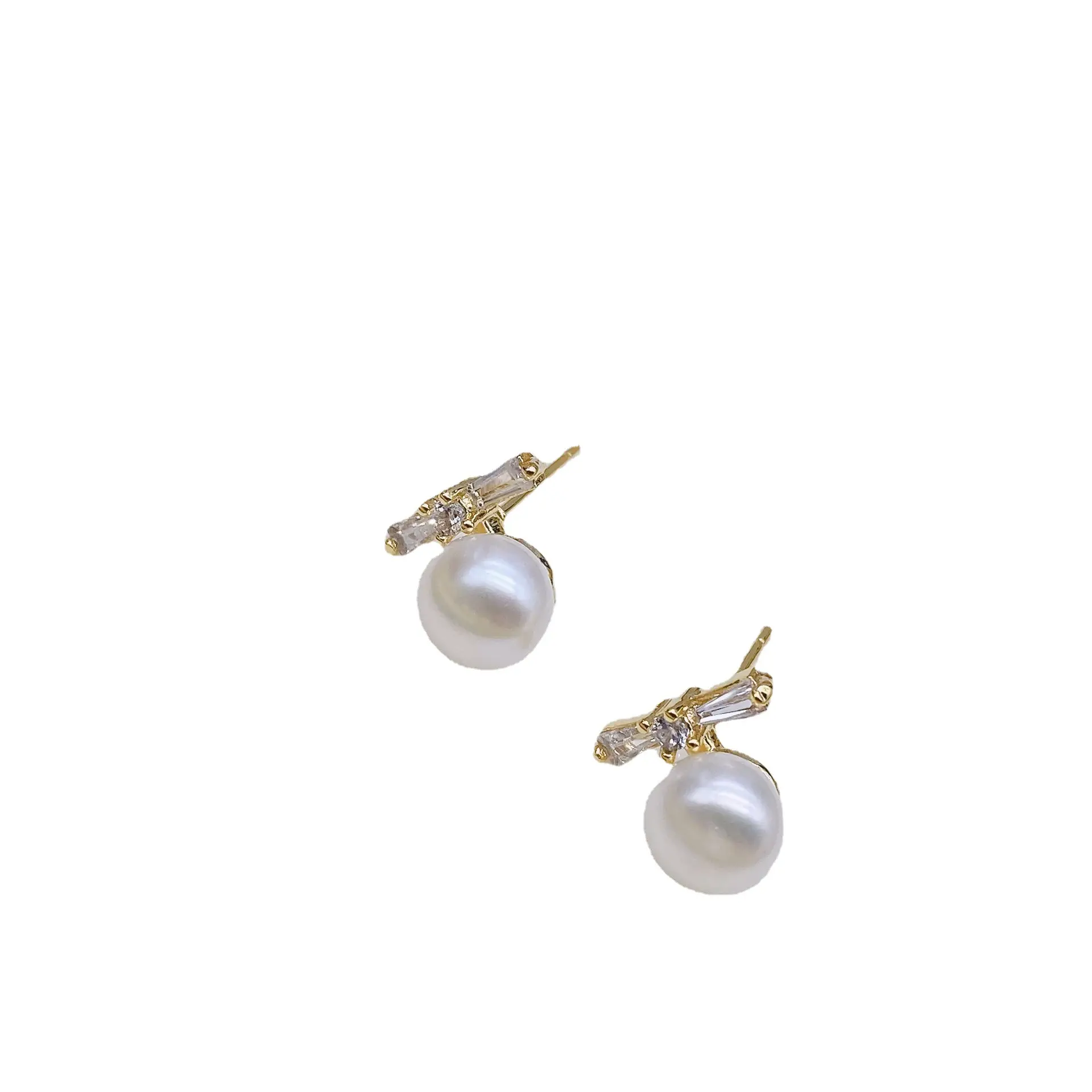 Pearl Earrings for Women - Natural Freshwater Style - Image 9