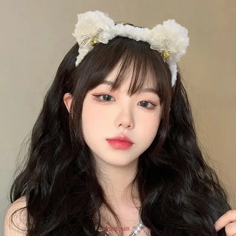 Plush Wool Curly Hairband for All Occasions - Image 6