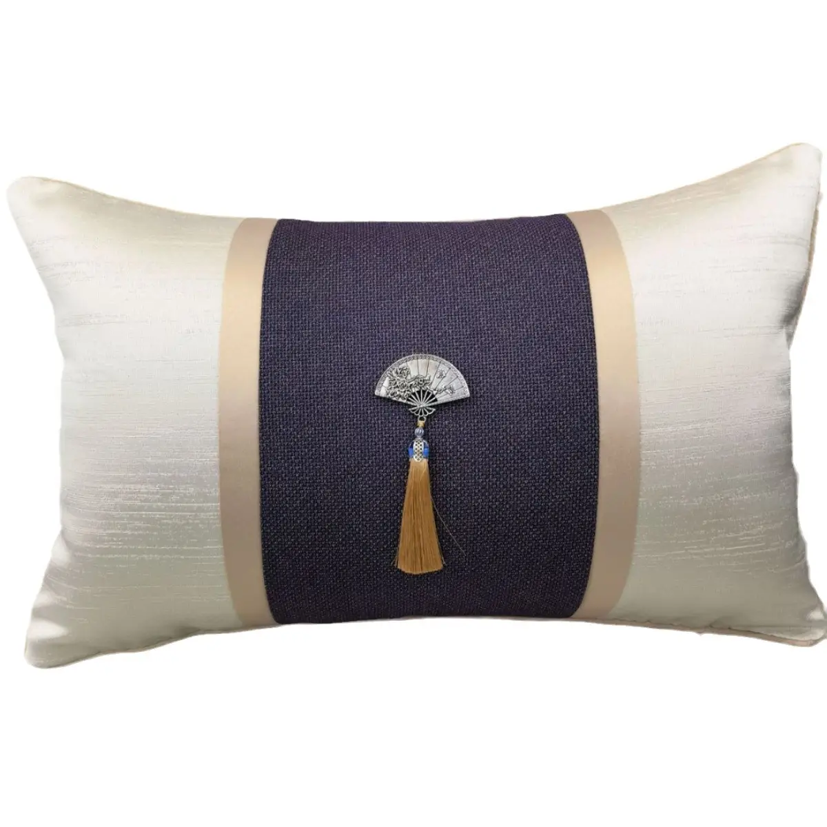 Chinese-Style Sofa Cushion Purple Embroidery Modern Home Decor - Image 10