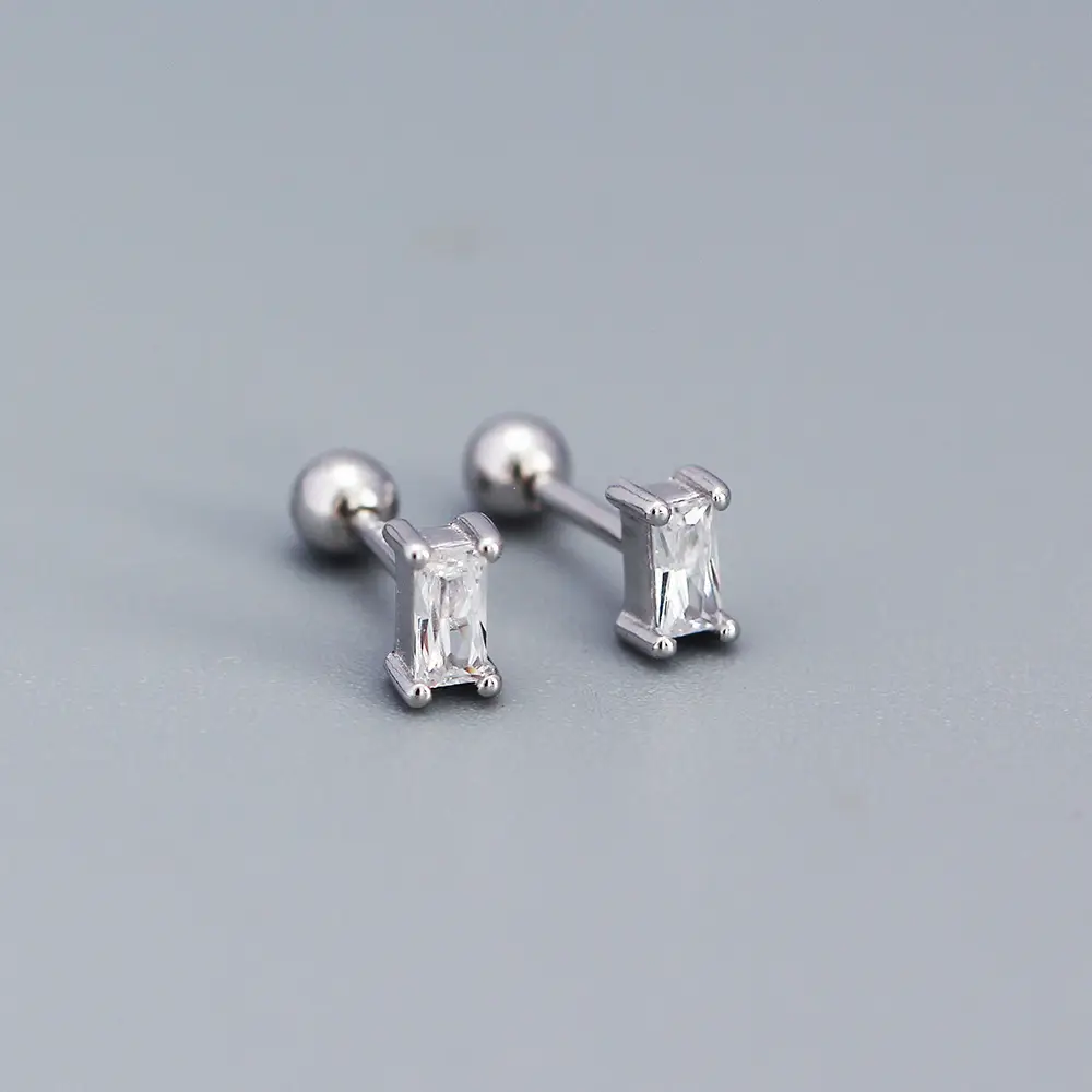 YH0505 Zircon Earrings Gold Chain Dangle for Women - Image 9