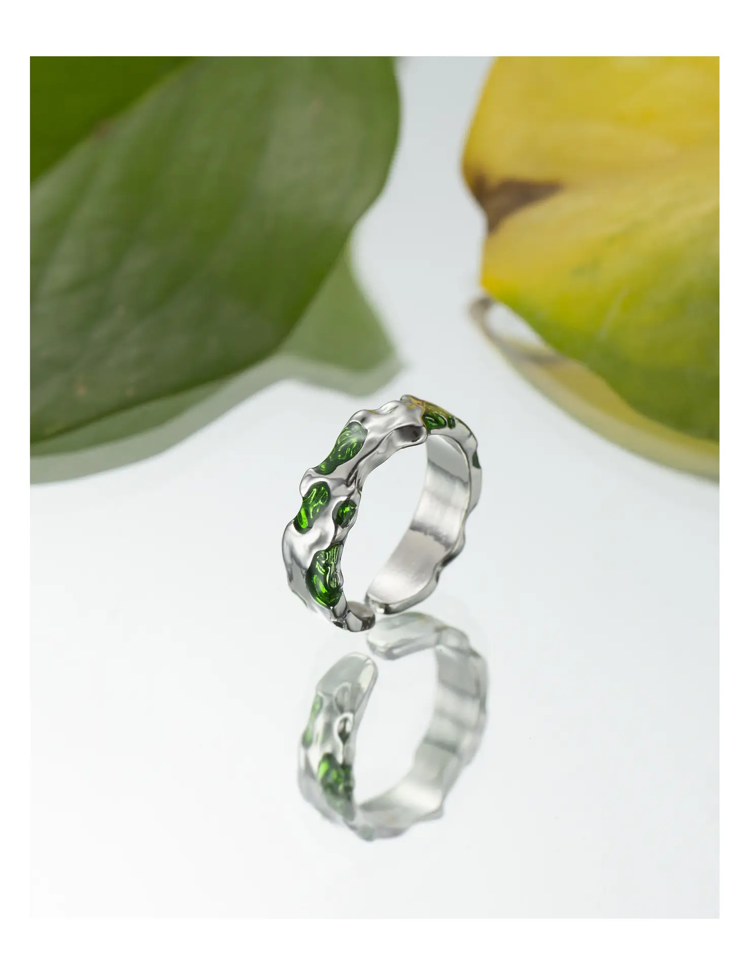 Silver Korean Style Snake Eyebrow Ring for Women — feature 11