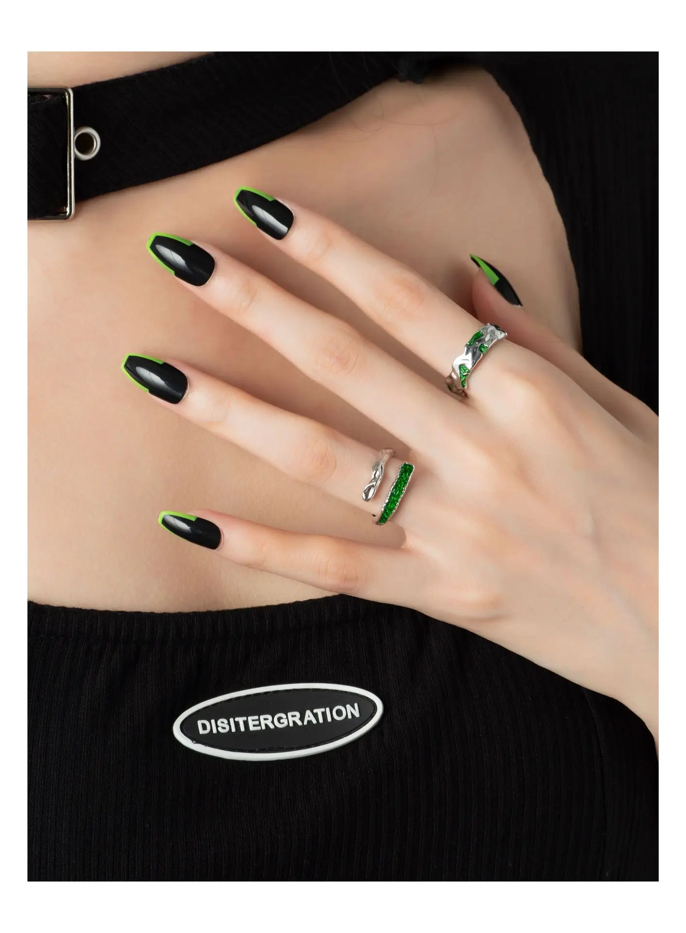 Silver Korean Style Snake Eyebrow Ring for Women — feature 14