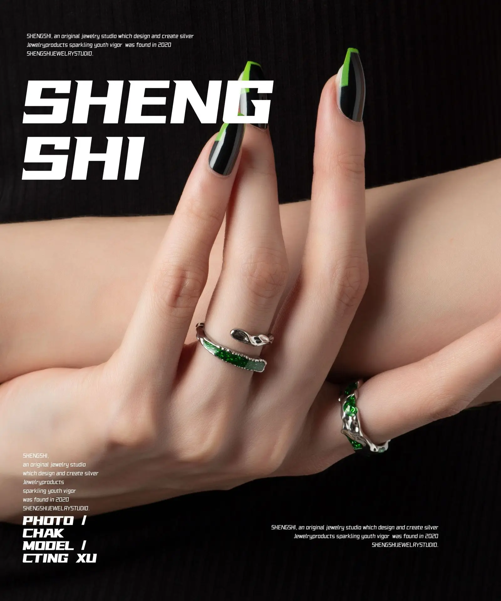 Silver Korean Style Snake Eyebrow Ring for Women — feature 3