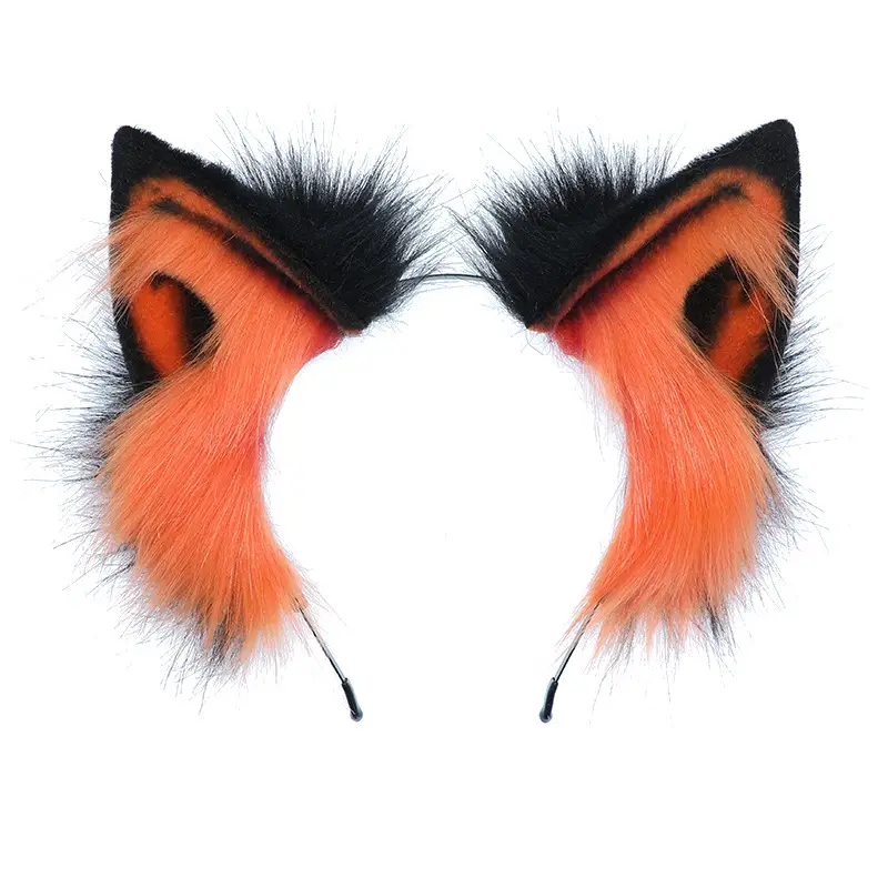 Halloween Hair Accessories Holy Beast Ear Plush Hair - Image 8