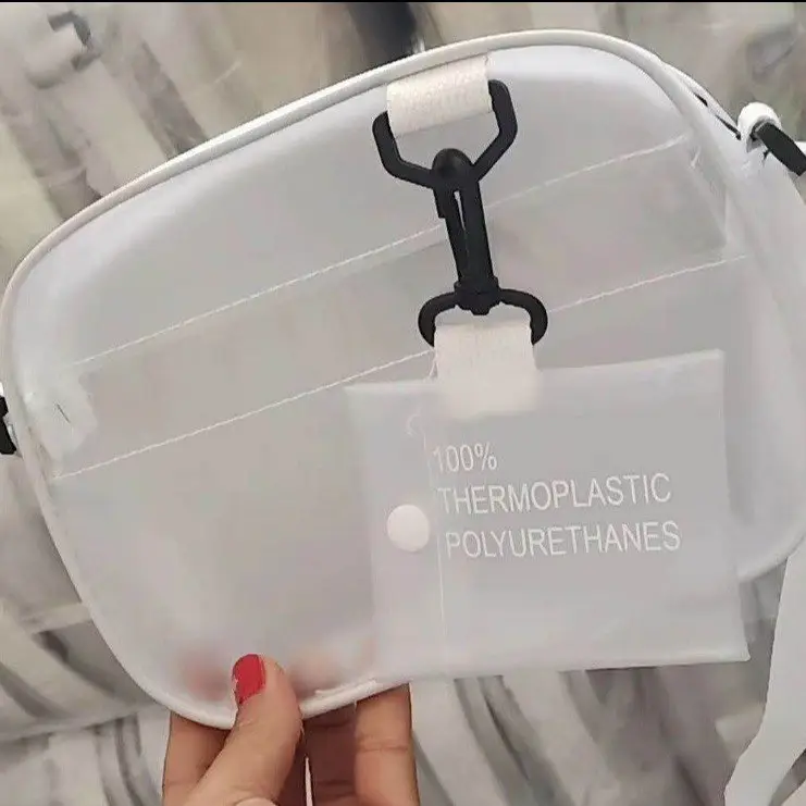 Transparent Jelly Beach Bag for Women - Image 3
