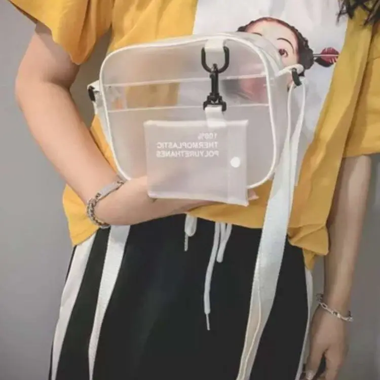 Transparent Jelly Beach Bag for Women - Image 4