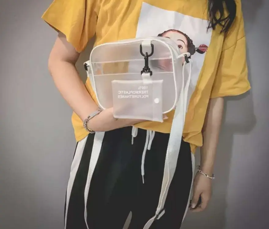 Transparent Jelly Beach Bag for Women — feature 4
