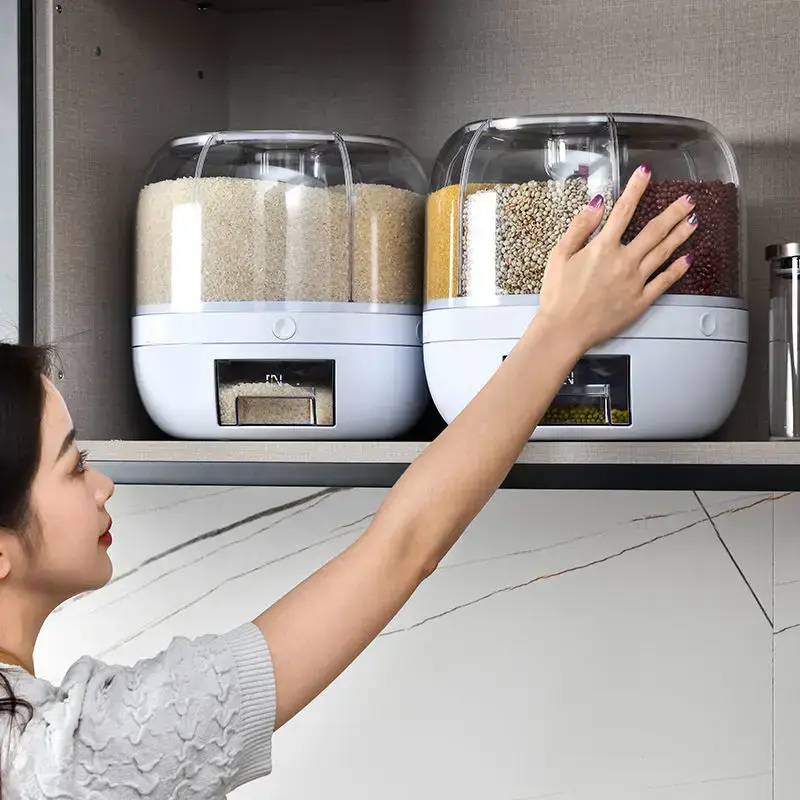 Rotating Grain Storage Box for Rice & Insects - Image 10