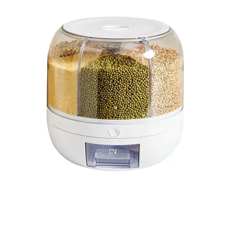 Rotating Grain Storage Box for Rice & Insects - Image 13