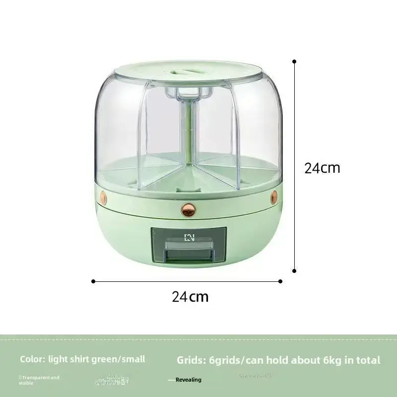 Rotating Grain Storage Box for Rice & Insects - Image 6