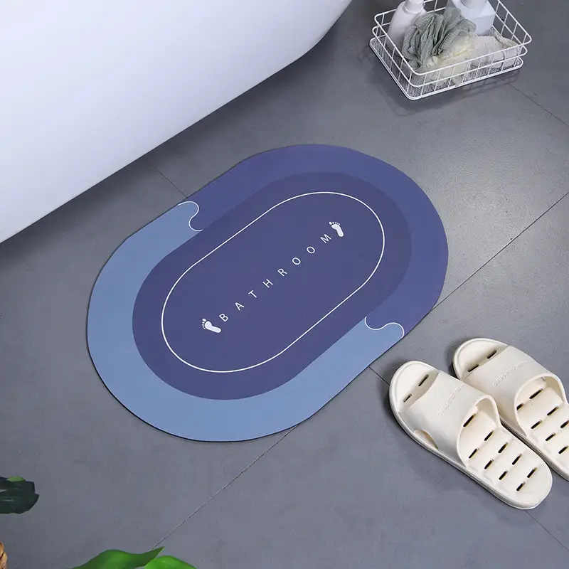 Diatom Floor Mat Bathroom Use Non-Slip Quick-Drying