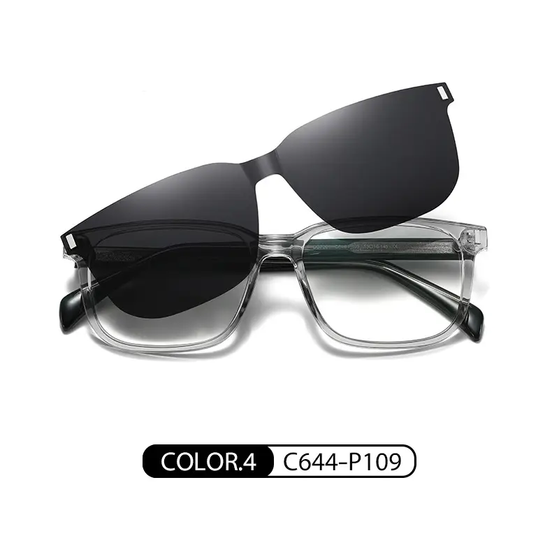 Magnetic Polarized Sunglasses for Men Black