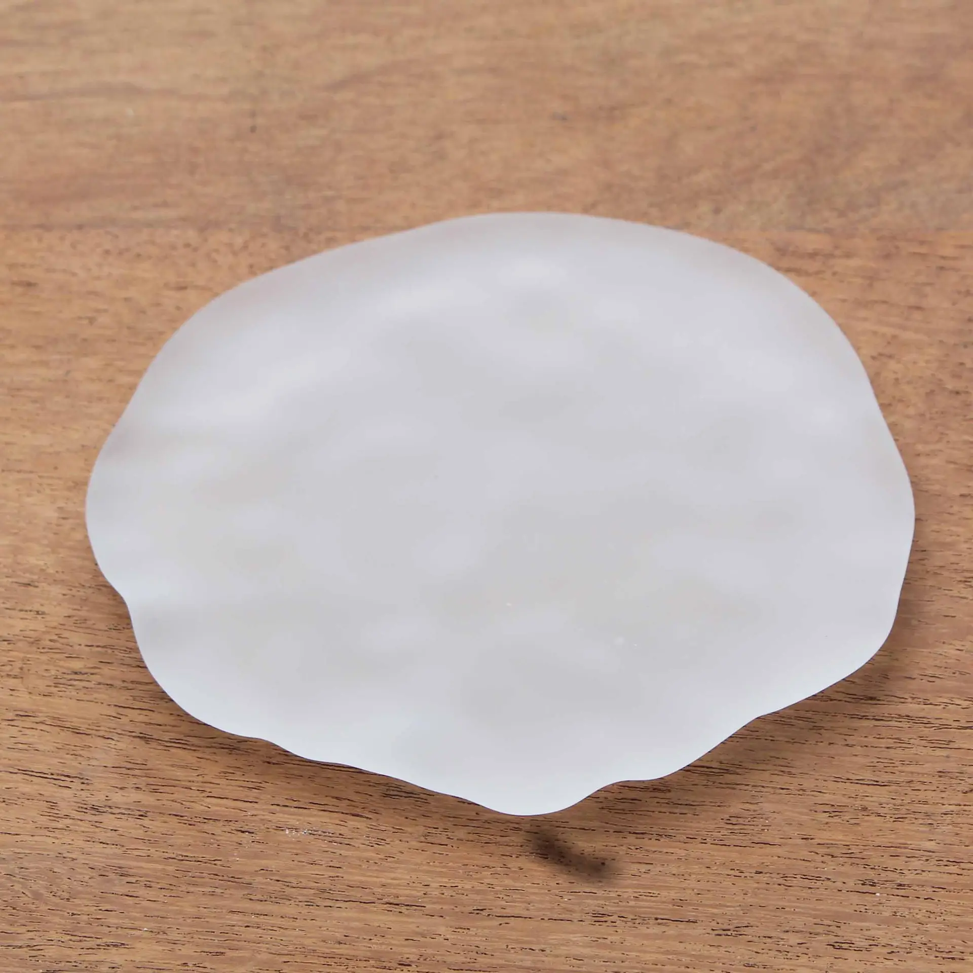 Japanese Style Crystal Tea Cup Mat 10.5cm Blue - Image 5