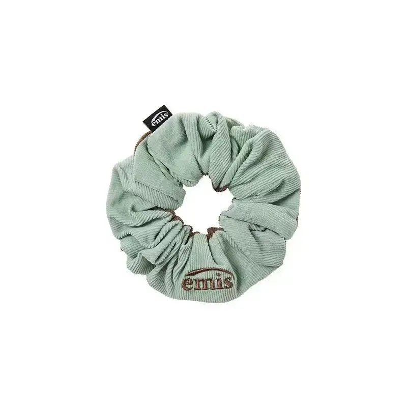 Black Super Heavy Diamond Catwalk Hairband with "emis" Print - Image 10