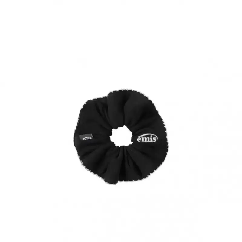 Black Super Heavy Diamond Catwalk Hairband with "emis" Print - Image 11