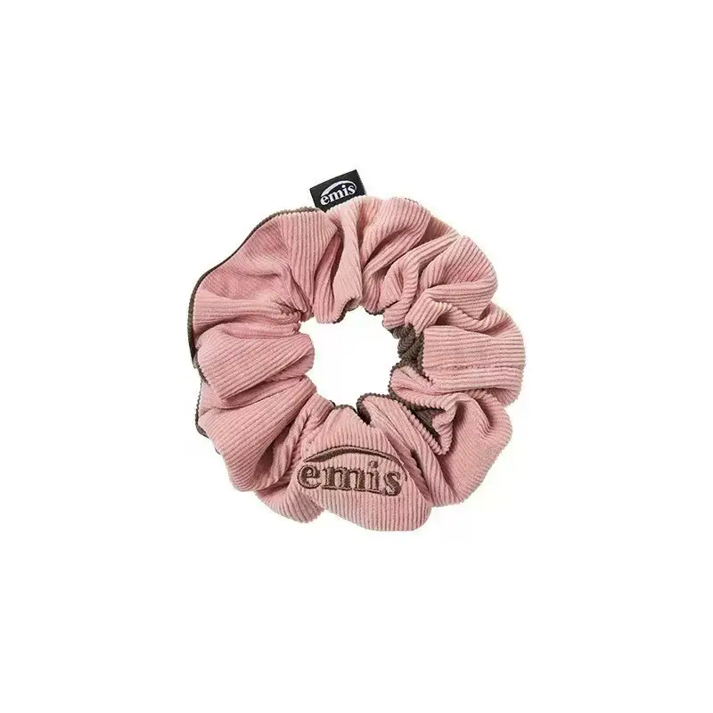 Black Super Heavy Diamond Catwalk Hairband with "emis" Print - Image 8