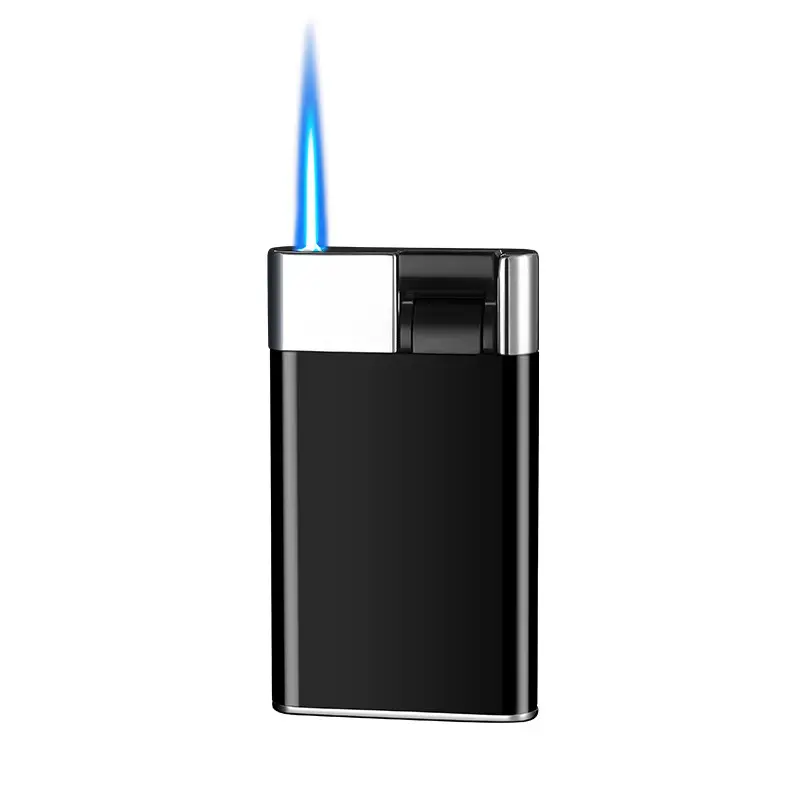 Blue Flame Lever Lighter with Windproof Design - Image 12